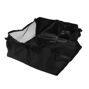 Sacos de armazenamento sob o assento rollator saco leve preto cadeira de rodas sob resistência ao desgaste à prova dwaterproof água amarrar design para uso ao ar livre