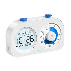 Timer visivo Super conto alla rovescia timer visivo da 60 minuti adatto a bambini Strumento di gestione del tempo meccanico durevole per adulti