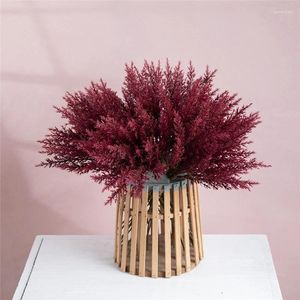 Decorative Flowers Fine Rime Long Bouquet Simulation Flower Home Decoration Gladiolus Artificial YY1070