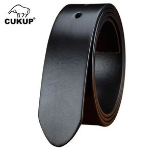 أحزمة Cukup Mens 100 ٪ كامب الحبوب البيضاوية النمط البيضاوي النمط ناعم الحزام 38 ملم Buckle حرة NCK627 Q240401