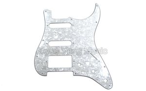 Niko Pearl White Celluloid 4 PLY Electric Guitar Pickguard SSH Pickups For Fender Strat Style Electric Guitar 8676441