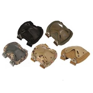 Cotovelo joelheiras militar tático equipamento de proteção do exército airsoft paintball combate caça joelheiras suprimentos segurança ao ar livre gota entregar d otye4