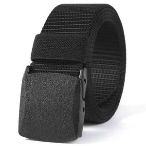 Bälten Automatisk nylon Mens Tactical Belt Mens Military Belt Canvas Belt högkvalitativt bälte Q240401