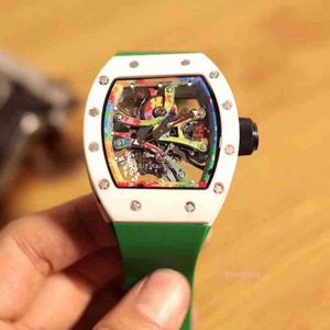 디자이너 시계 럭셔리 남자 시계 고품질 시계 방수 스테인리스 스틸 다이얼 41mm 사파이어 거울 자동 기계식 코어 시계 Richar Watch 89WP