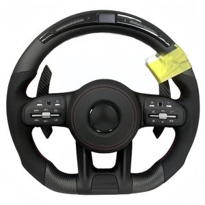 Suitable for Mercedes-Benz AMG carbon fiber LED steering wheel W205W221 W204 C63 G63 W213 W223 W206 G500