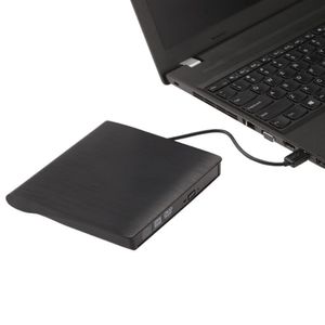 Optiska körningar Extern DVD Drive USB 3.0 DVD-RW CD-RW CD ROM-spelare Burner Reader Writer Recorder Portatil för I/Book Air/Pro Laptop Otmxn