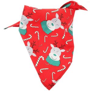 Hundebekleidung, Haustier-Lätzchen, Weihnachtsschals, Bandana-Lätzchen, Taschentuch, Orange, für Badezimmerdekorationen, Kostümzubehör, Kleidung