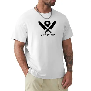 Camiseta polo masculina Let It Rip para menino negro