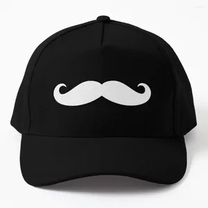 Boll Caps Mustasch Mustasch Baseball Cap Tea Hatts Fluffy Hat Summer Men Kvinnor