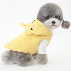 Vestuário para cães Roupas de inverno Roupas pequenas Pomeranian Pet Coat Outfit Bonito Filhote de Cachorro Traje Com Capuz Drop Products