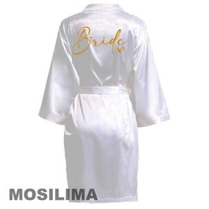 0ua8 Sexig pyjamas brud brudtärna bröllop mantel kimono badrock klänning nattklänning casual satin korta kvinnor sexiga nattkläder sömnkläder sp226 2404101