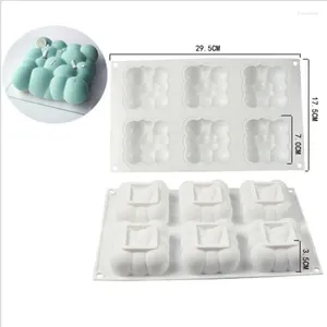 Baking Moulds Silicone Mold For Pastry Donuts Mousse Cake Chiffon Brownie Mould Home Bakeware Accesssoriess Sugarcraft Tools