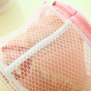 2024 Home Use Lingerie Washing Mesh Clothing Underwear Organizer Washing Bag Useful Mesh Net Bra Wash Bag zipper Laundry Bag 2019 for bra