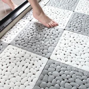 Bath Mats Bathroom Splice Nonslip Pad Shower Fully Paved Floor Toilet Waterproof Cushion Anti-drop Foot Home Decor