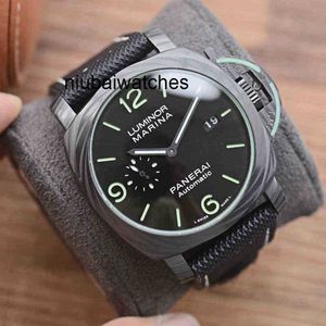 Mens Watch Designer Luxury Watches for Mechanical Wristwatch Carbon Fiber Composite Material of Lumino Series Nfii