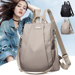 Designer Bag Halloween Lanboli Book Löstagbar band Casual Color 2021 Nylon School Women's Style Fashion Shoulder Solid Backp Ejiwe