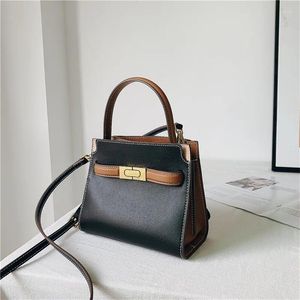 Bag High Quality Cow Leather Shoulder Bags Vintage Genuine Ladies Hand Colorful Soft Crossbody For Women Lock Tote