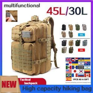 Bags 30L 50L Men Military Backpack Black Python Army Tactical Rucksack Outdoor Softback Camping Fishing Bag Hiking Hunting Pack