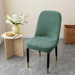 Chair Covers Stylish Cover Elastic Jacquard Slip-resistant Seat Protector For Dining Room Decor Home