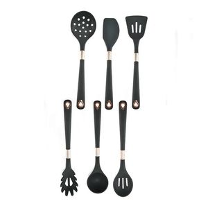 2024 Kitchen Cookware Silicone Kitchenware Non-stick Cookware Cooking Tool Spatula Ladle Egg Beaters Shovel Spoon Soup Utensils Set Silicone