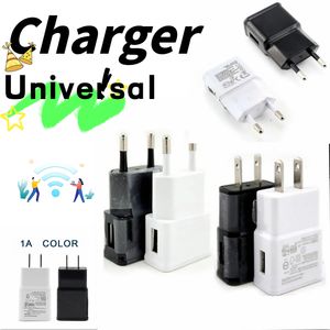 핫 판매 USB 벽 충전기 5V 2A AC 여행 홈 어댑터 US EU 플러그를위한 유니버설 스마트 폰 안드로이드 폰 S7 S8