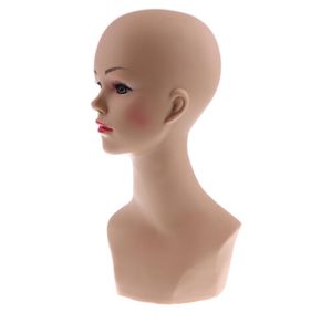 Halsduk peruker hattglasögon hatt display modell kvinnlig mannequin manikin head stand5117919