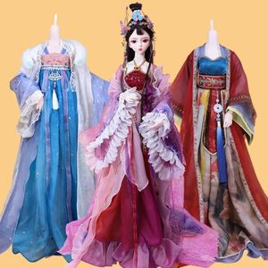 DBS Dream Fairy Clothes 13 BJD Doll Outfits Ancient Chinese Style Dress Anime Suit Girls Gift 240325