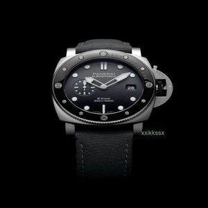 Mens Sports Watch Designer Luxury Watch Panerrais Fiber Automatic Mechanical Watch Navy Diving Series Hot Selling Goods Y7iu