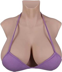 Breast Pad 7th K Cup No Oil Silicone Bust Breast Forms Realistic Fake Boobs Mens Boys Cosplay Shemale Transgender Crossdresser 240330