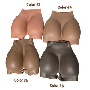 Almofada de mama silicone falso quadris grandes 3cm acolchoado e 2cm bundas realçador calcinha levantar nádegas cuecas para mulheres africanas 240330