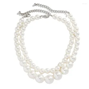 Choker Stylish Neck Jewelry Pearls Necklace Material Perfect Gift For Girl Woman