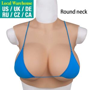 Pad piersi realistyczne silikonowe formy piersi Fałszywe Realistyczne ogromne piersi do mastektomii Crossdresser Transwestyt drag cosplay 240330