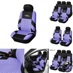 Capa de assento do carro proteger conjunto completo universal apto para 95% suv caminhão sedan van 3 zíper banco traseiro braço airbag interior compatível