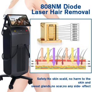 Laser Machine 755 808 1064 Diode Laser Hair Removal Instruments For Women Men Permanent Lasers Sale 30Millions Shots