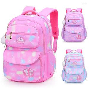 Sacos escolares bonitos meninas crianças mochila primária crianças saco de livro princesa mochila estudante impermeável