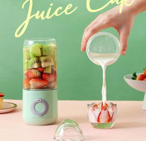 500ml Mini Spremiagrumi Frullatore Portatile USB Ricaricabile Home Food Processor Smoothie Maker Mixer Macchina Processore Cup9907673