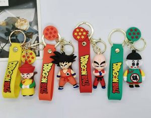 Yaratıcı Anime Wukong Bebeği Keychain kolye, çantalar, araba anahtarlıkları, kolyeler, hediyeler toptan satış