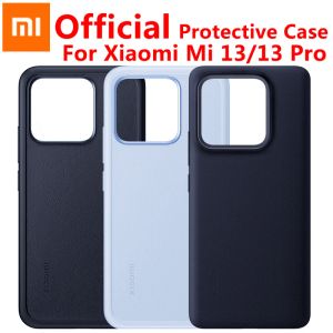 Kontrollera original Xiaomi Mi 13 Case Xiaomi Mi 13 Pro Case Liquid Silicone Case Skin Friendly Soft Lim Back Cover för Xiaomi Mi 13 Pro