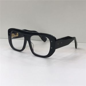 Óculos ópticos de designer de moda, armação quadrada gran, retrô, estilo simples, óculos transparentes, lentes transparentes de alta qualidade com case202r