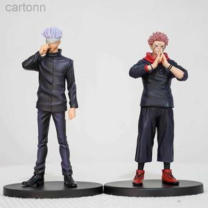 Anime manga 18cm orijinal jujutsu kaisen figür gojo Satoru itadori yuji figür ryomen sukuna anime figür aksiyon figürin pvc oyuncaklar hediye 240401