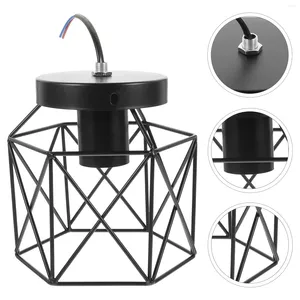 Lampki sufitowe lampa w stylu amerykańskim Industrial Hal Iron Craft Dekoracyjne mini scena lekkie wiszące