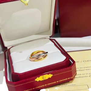 Projektanci pierścionka mody biżuterii darowizny S Diamond Sier Rings Projektantka para biżuterii prezenty proste spersonalizowane styl prezenty urodzinowe