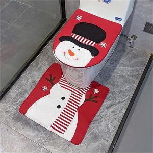 Coprisedili per WC Coprisedili natalizi Vari modelli Morbidi e confortevoli Non facili da eliminare Tappetino da bagno decorativo di alta qualità