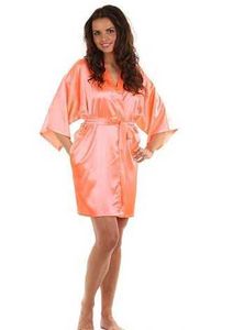 Sexy Pyjamas RB030 Sexy große Größe sexy Satin Nacht Robe Spitzenbademant