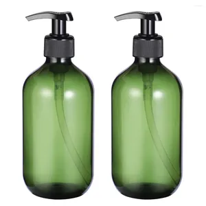 Storage Bottles Bottle Pump Dispenser Refillable Soap Free Container Liquid Sauces Cooking Drip Lotion Shampoo Empty Hand Oil