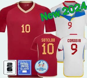 3xl 4xl 24 25ベネズエラサッカージャージナショナルチームSoteldo Sosa Rincon Cordova Casseres Bello Ja.Martinez Rondon Gonzalez Osorio Machis 2024フットボールシャツ