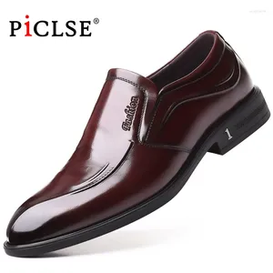 Casual Shoes PICLSE Formal Men Dress Business Oxford For Flats