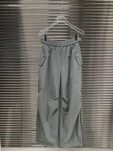Women's Pants 2024 Fashion Loose Casual Elastic Waist Streamer Overalls 0229