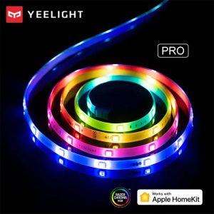 Kontrollera Yeelight Smart Color Anpassad Light Strip Pro 2 meter kameleon LED -lampstrip WiFi App Control för HomeKit Alexa Mi OK Google