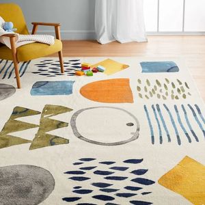 Carpet for Living Room Cartoon Large Area Childrens Bedroom Cloakroom Plush Mat Home Decoration IG Coffee Tables Rug 240401